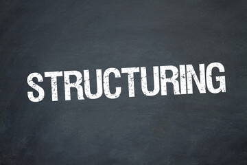 Obraz premium Structuring 