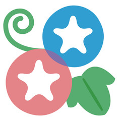 朝顔のアイコン