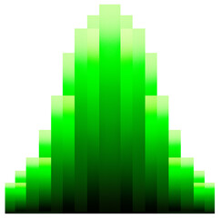 Obraz premium Tower Pixel Gradient