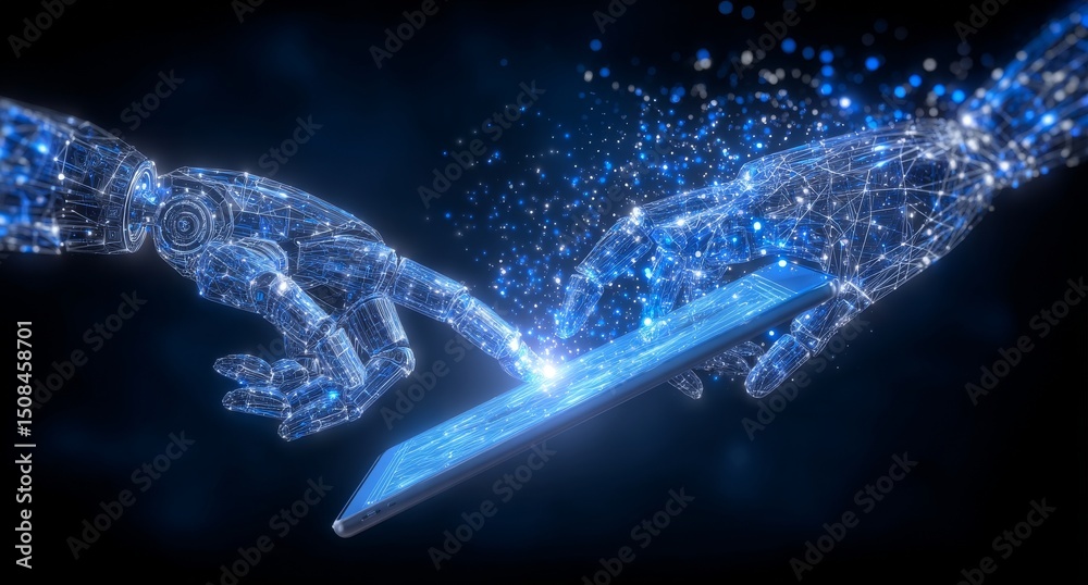 Poster the future of human and robot interaction will involve advanced ai chatbot communication within the 
