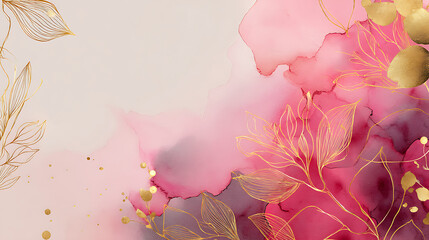 Soft Minimal Abstract Botanical Illustration