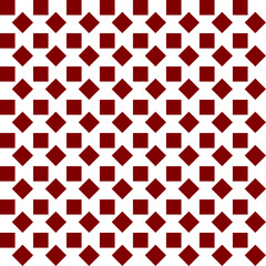 Diagonal dotted lines, red plaid fabric texture, diamond and square checkerboard repeat pattern, replete image, design for fabric printing, rhombus 