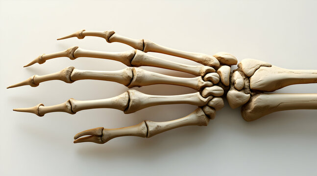 Human Hand Bone Anatomy