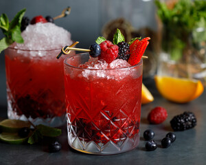 Cocktail On Table