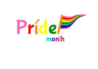 Fototapeta premium Pride month