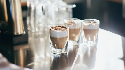 Enjoy vegan friendly iced lattes in a modern cafe with sustainable options and stylish glassware at the heart of urban relaxation