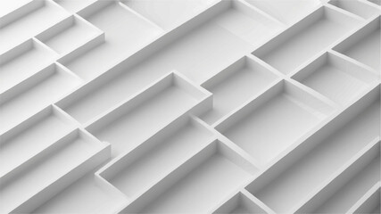 Abstract white background with futuristic  wave lines and smooth curve design illustration