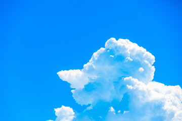 夏空と入道雲