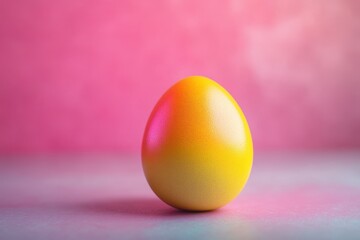 Easter Egg Elegance Golden Hue Pink Backdrop Spring Festive Season on transparent background