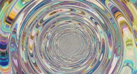 Chromatic Vortex: Abstract art swirling vortex, blending spectrum with soft glow, creating captivating depth 