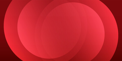 Red abstract background. Dynamic shapes composition. Eps10 vector