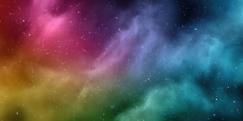 Obraz premium Cosmic Galaxy Background in Digital Art Style