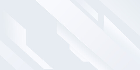 White background with square shape, abstract gray background, modern banner concept. modern abstract background vector.