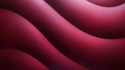 Fototapeta premium grainy dark wine red metallic texture abstract geometric curves background banner with blank space.