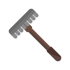 Rake Vector Icon