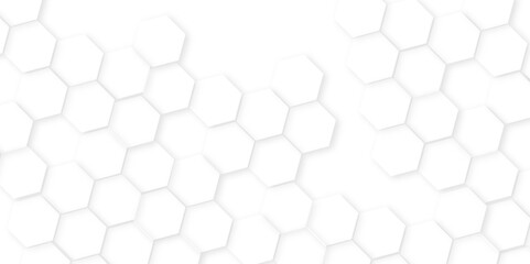 Fototapeta premium hexagon concept design abstract technology background,geometric mesh cell texture. modern futuristic wallpaper.Suit for cover, poster, advertising, website, brochure,