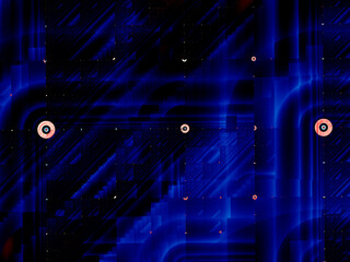 Abstract digital background, bright blue background