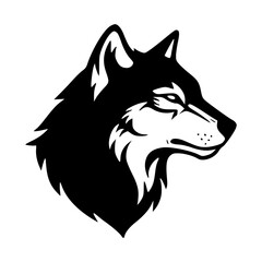 Wolf Head Vector Logo Illustration