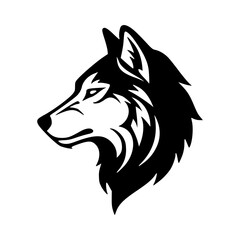 Wolf Head Vector Logo Illustration