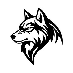 Wolf Head Vector Logo Illustration