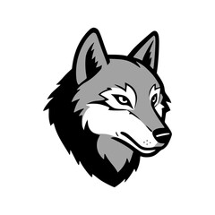 Wolf Head Vector Logo Illustration