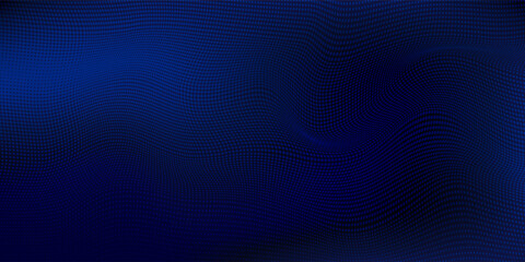 Modern light point Hi-tech digital technology concept. High tech computer illustration with purple and dark blue gradient background