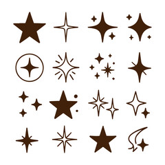 set of star icons