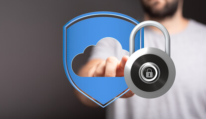Protecting your cloud data with robust security measures.  Encryption, access control, and more.