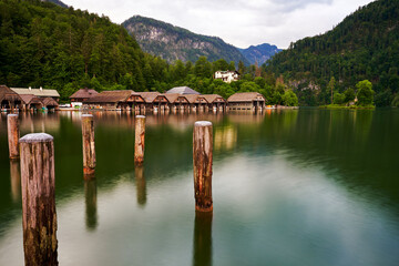 K&ouml;niggsee boathouses