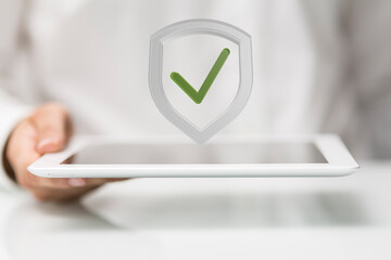 Safeguard your data with verified security.  Secure online transactions and protect your privacy.