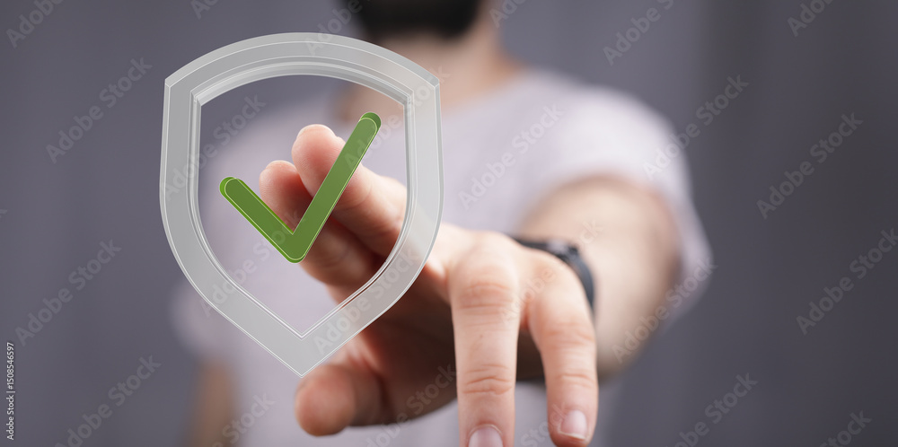 Aufkleber Secure your data with our advanced cybersecurity solutions.  Trusted protection, verified access.