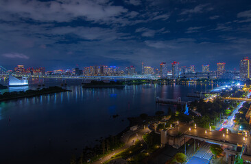 お台場から見る東京の夜景