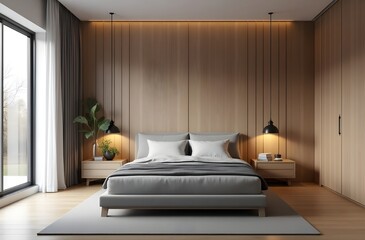 Premium Apartment Bedroom with Modern Comfort