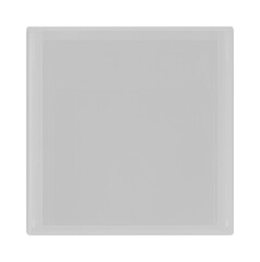Old cartridge tape case on black background. Isolated game transparent mockup. Clean cover box...