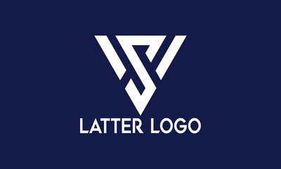 Fototapeta premium Best Creative , luxury, monogram, company, business, Latter logo design 