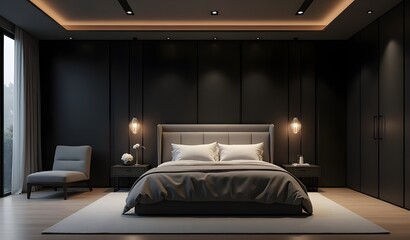 Comfortable Bedroom with Contemporary Touch