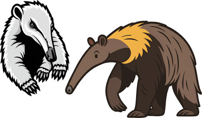 giant anteater vector.eps