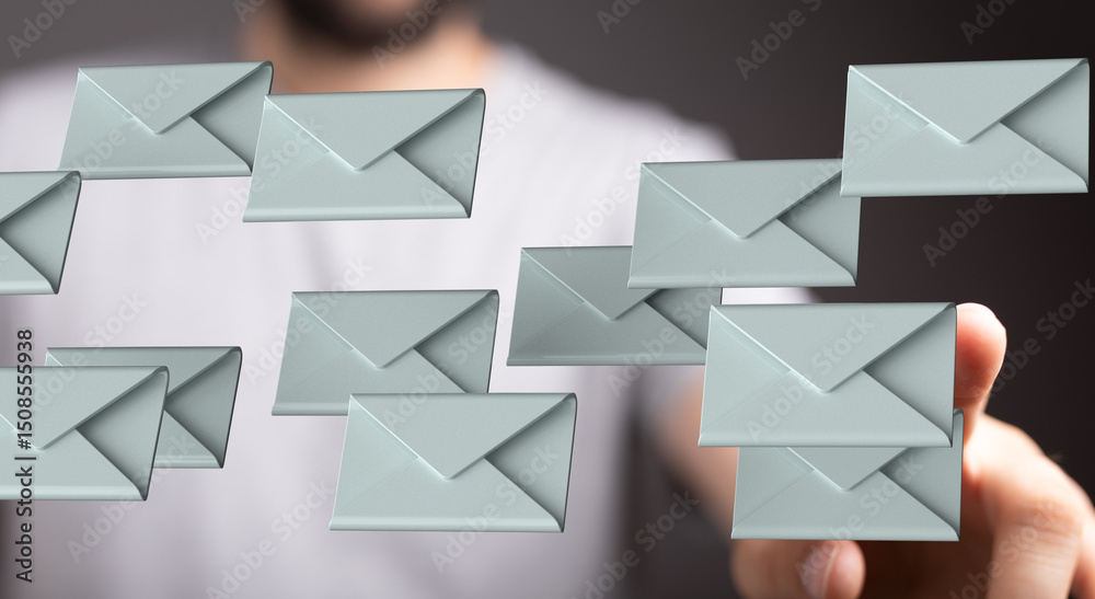 Fototapete Efficiently handle inbox overload.  Streamline email management with our tips and tools.