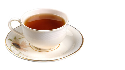 Teacup hot tea
