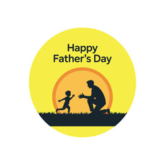Fathers Day Vector Design – Celebrating Dad's Day