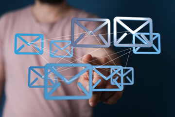 Seamless email communication.  Network visualization. Global connectivity.