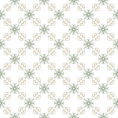 Abstract seamless pattern with wave line