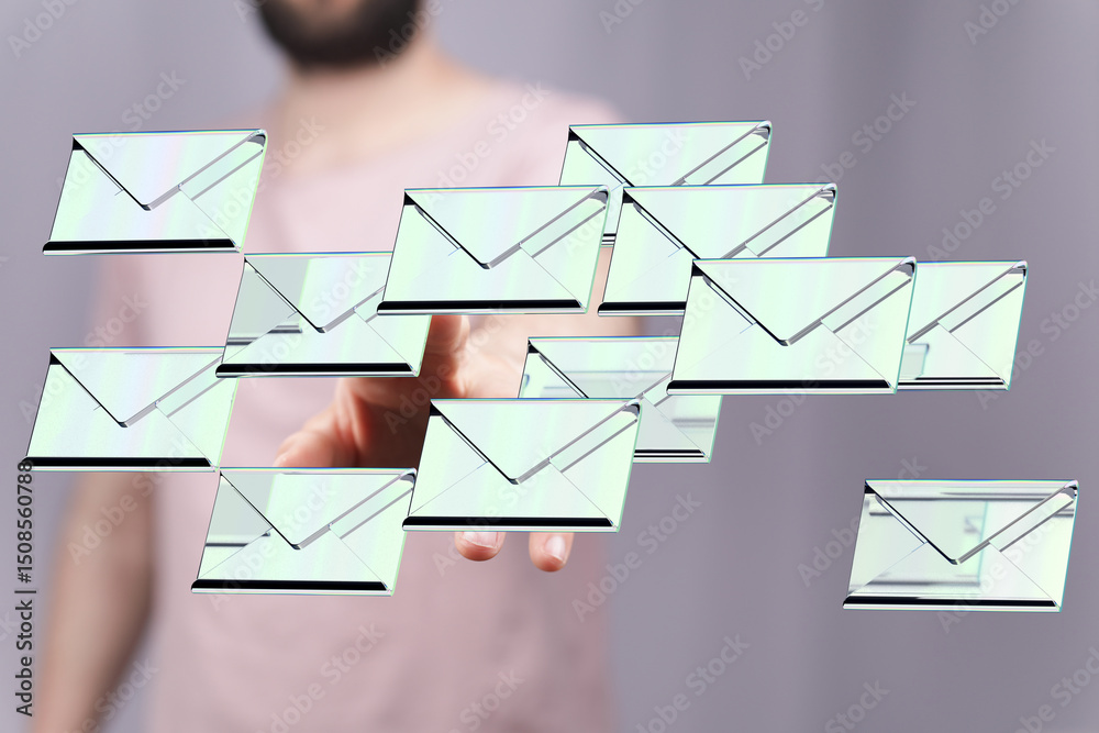 Aufkleber Efficiently handle numerous emails. Streamline your inbox and boost productivity.