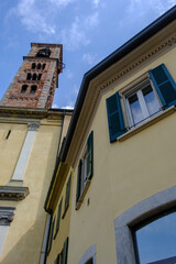 Old buildings of Carate Brianza, Italy