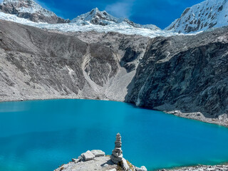 Laguna 69 in Peru, Cordyliera Blanca, Huaraz © Artur