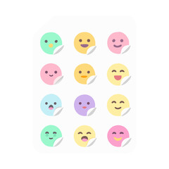 Pastel Emoji Sticker Pack