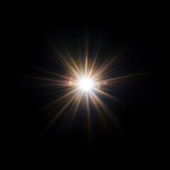Obraz premium Radiant starburst light effect