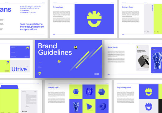 Brand Guidelines Presentation Layout