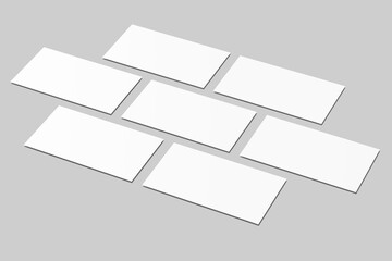 Slides Presentation Blank Mockup