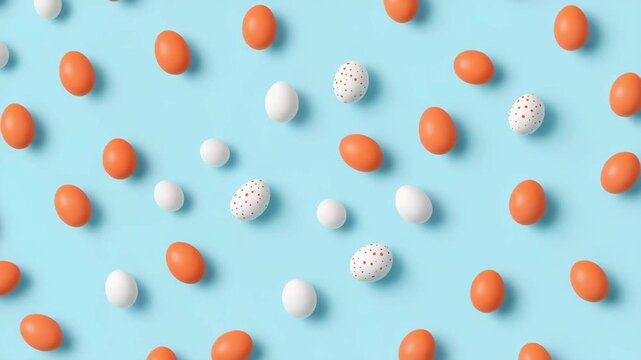 colorful easter eggs